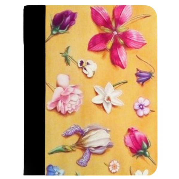 Fleurs peintes pour un agenda par Valérie Bourgaut
